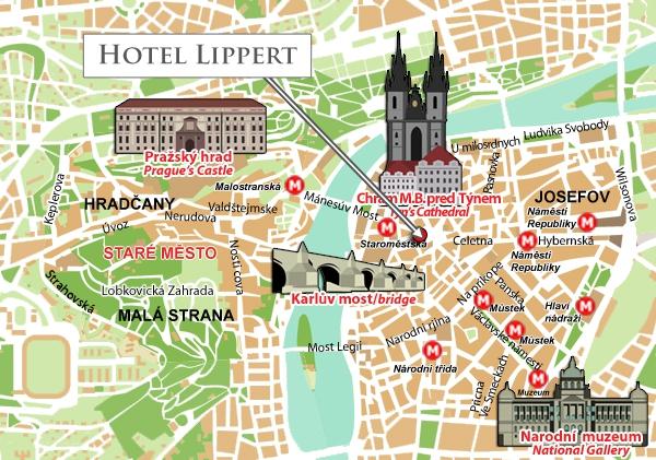 Location - Lippert Hotel, Prague